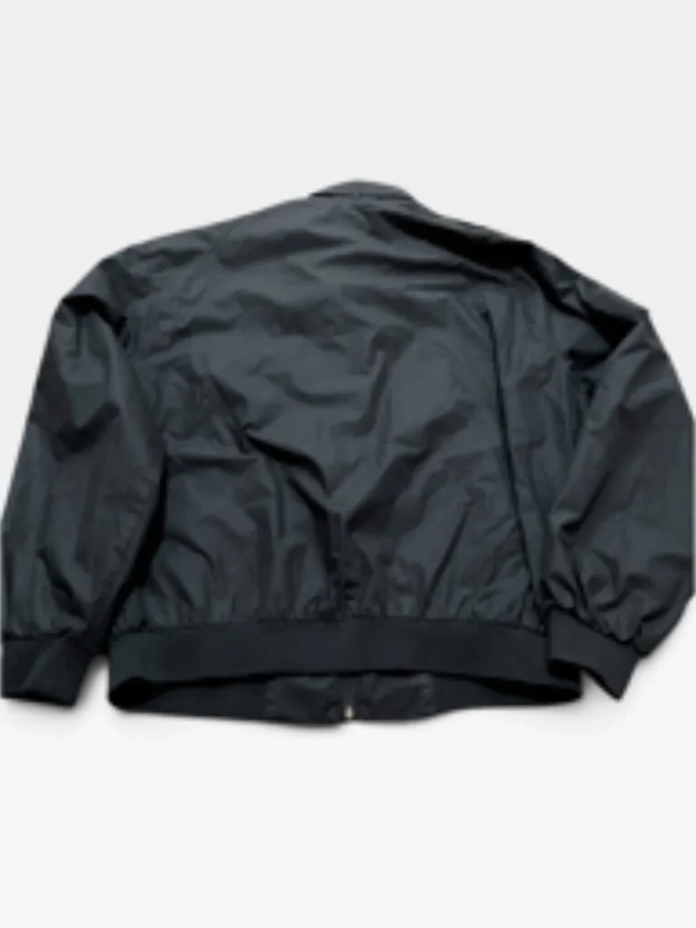 Members Only Iconic Racer Jacket Men's LARGE Bomber Jacket Black